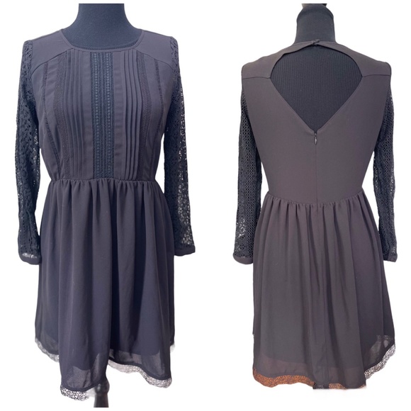 Audele Black Women’s Dress Size Small/P - Picture 3 of 6